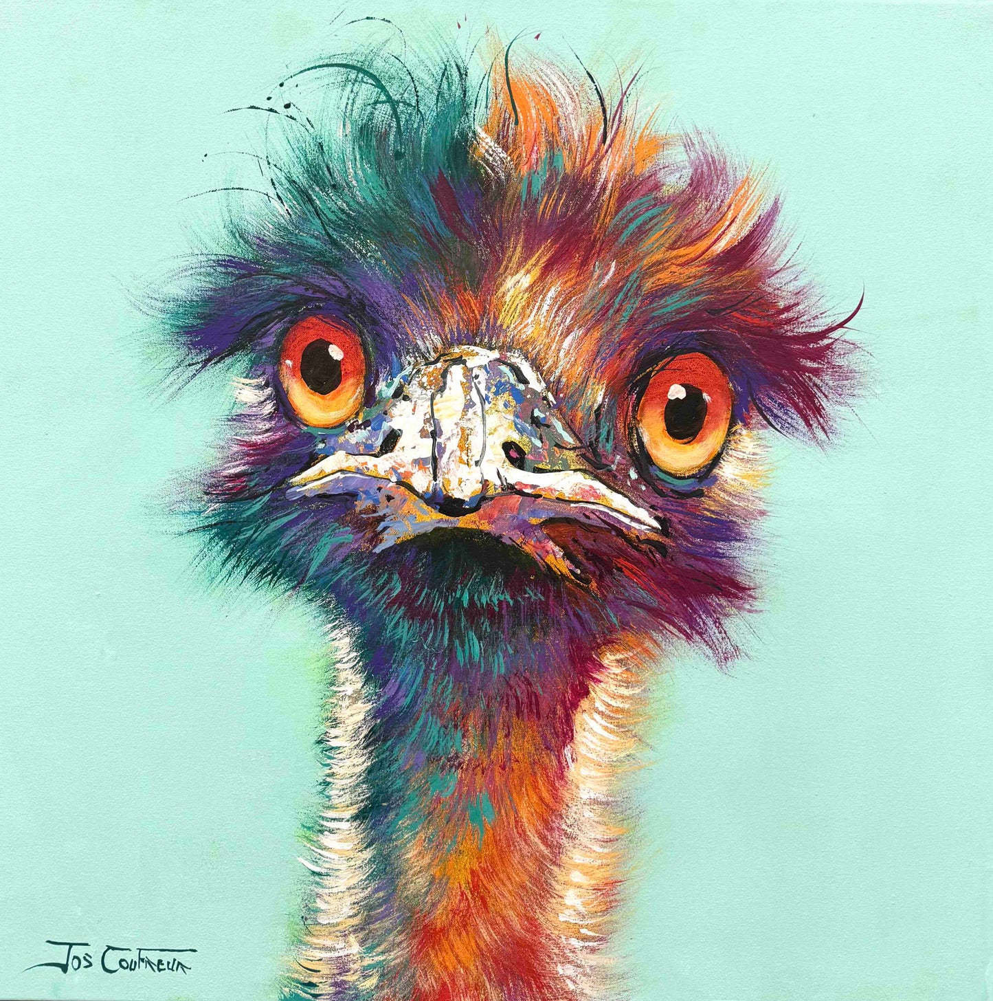 Emu 129 - Reproduction Print1