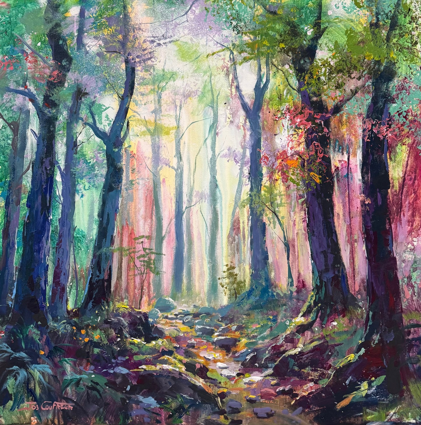 Forest Path 5 - Reproduction Print