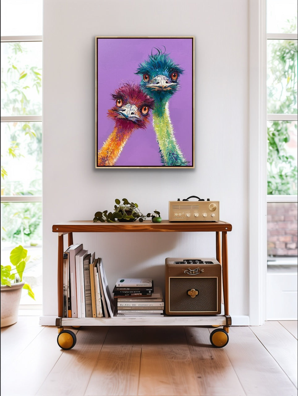 Pair of Emus 5