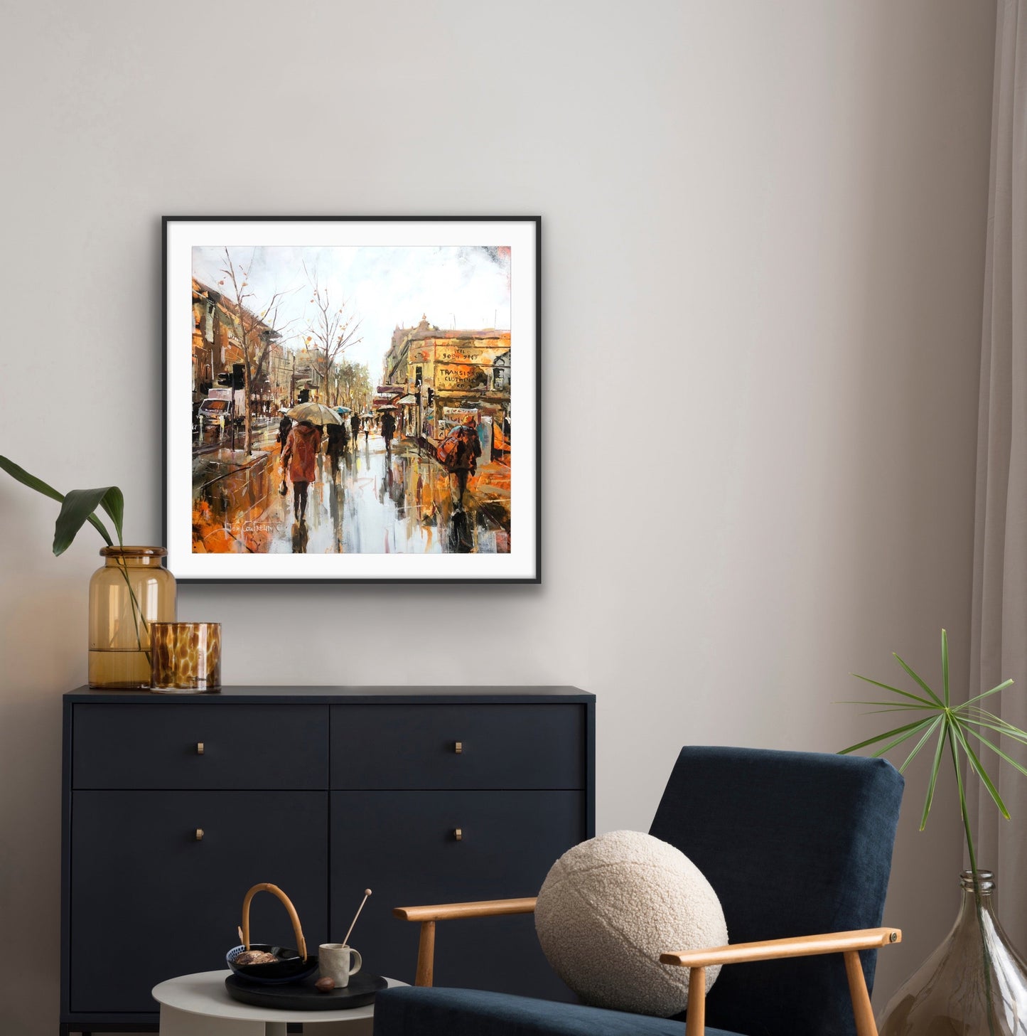 Melbourne in the Rain - Ed. 4 of 50 - Limited Edition Print