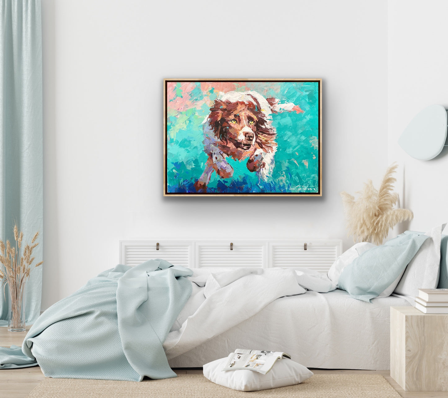 A Running Spaniel - Dog