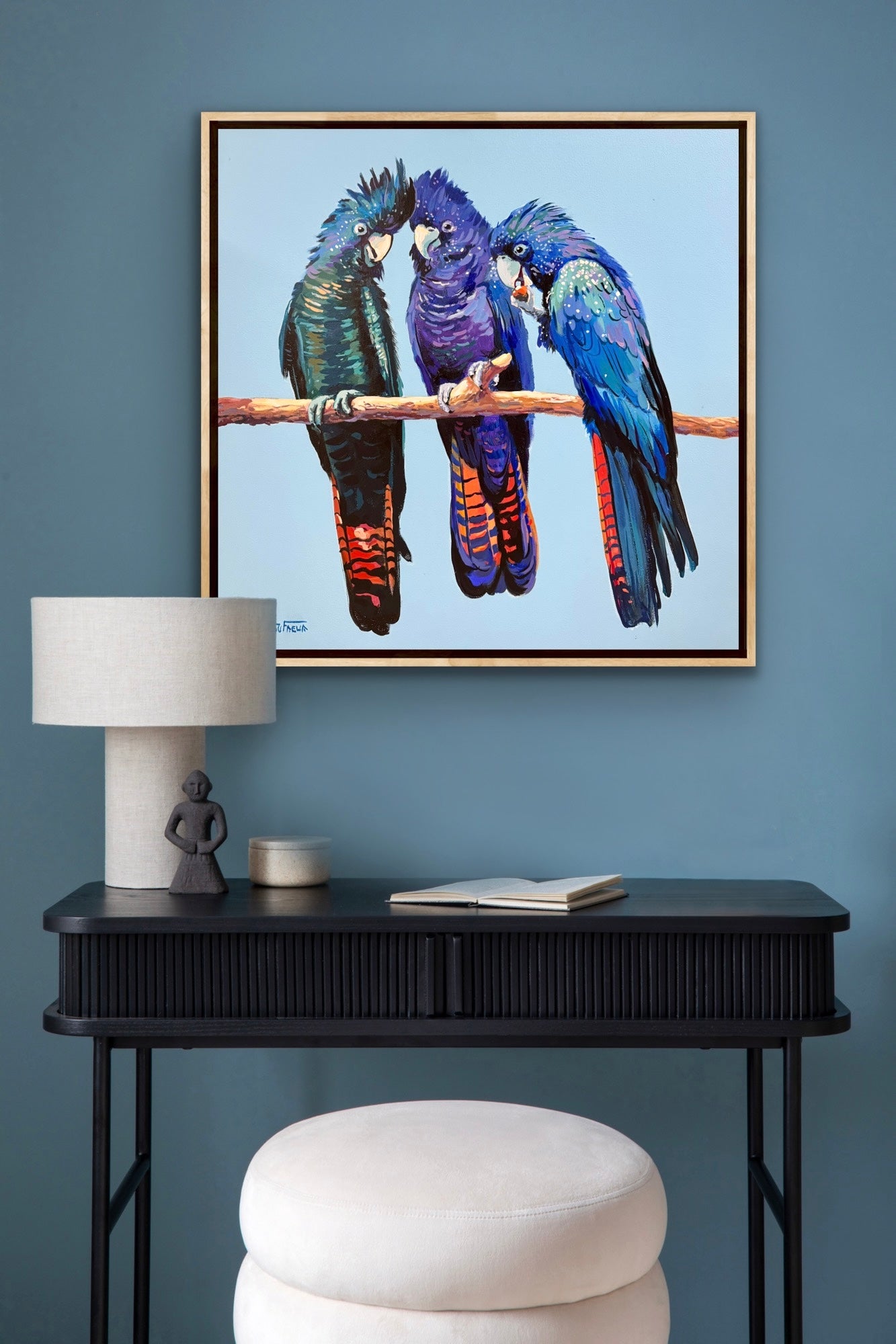 Red-tailed Black Cockatoos