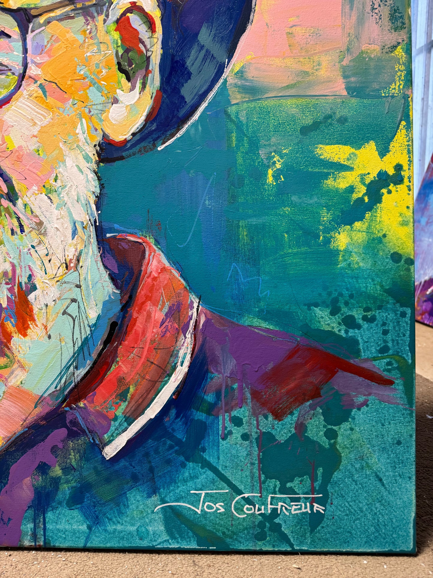 Self Portrait- Jos Coufreur