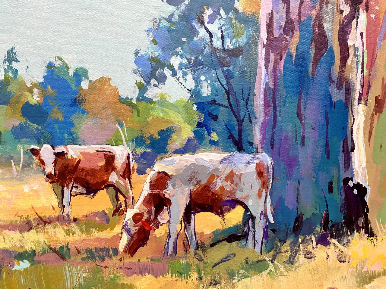 Under the Gumtree - Australian Landscape