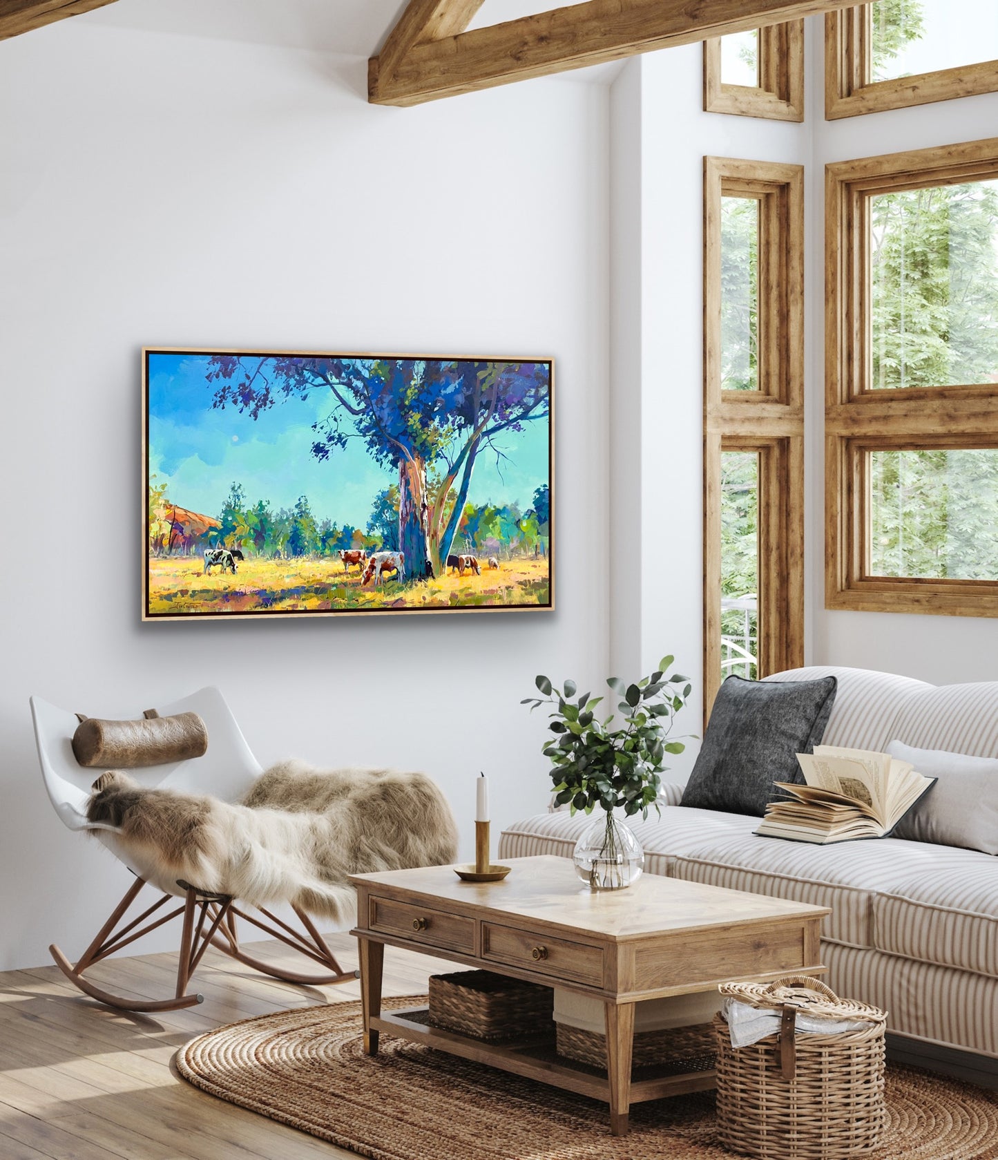 Under the Gumtree - Australian Landscape