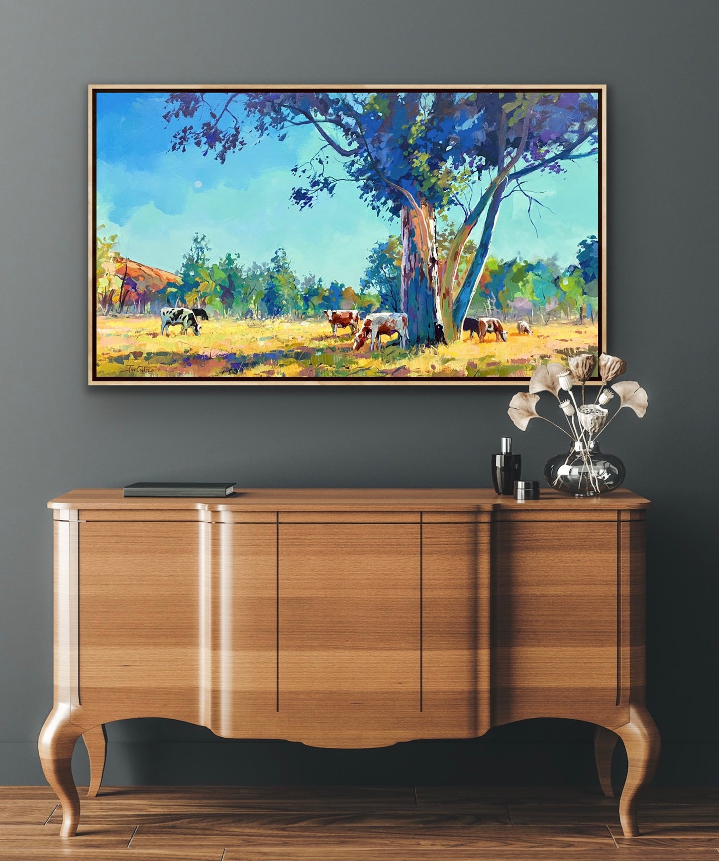 Under the Gumtree - Australian Landscape