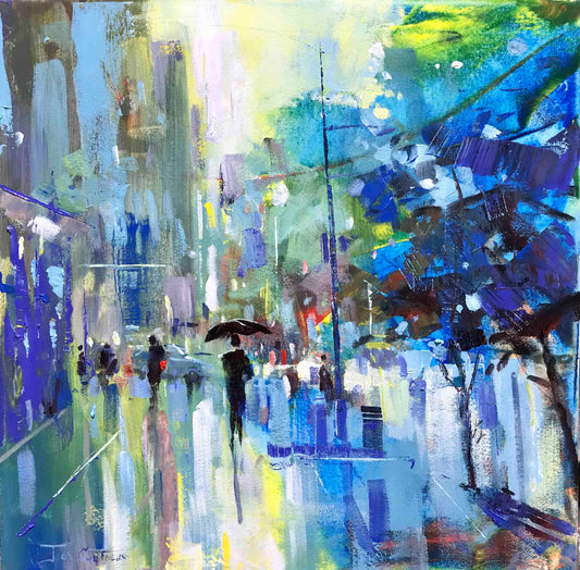 Abstract Cityscape