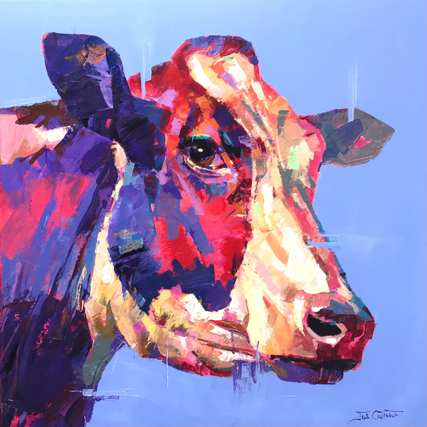 Betsy the Cow - Reproduction Print