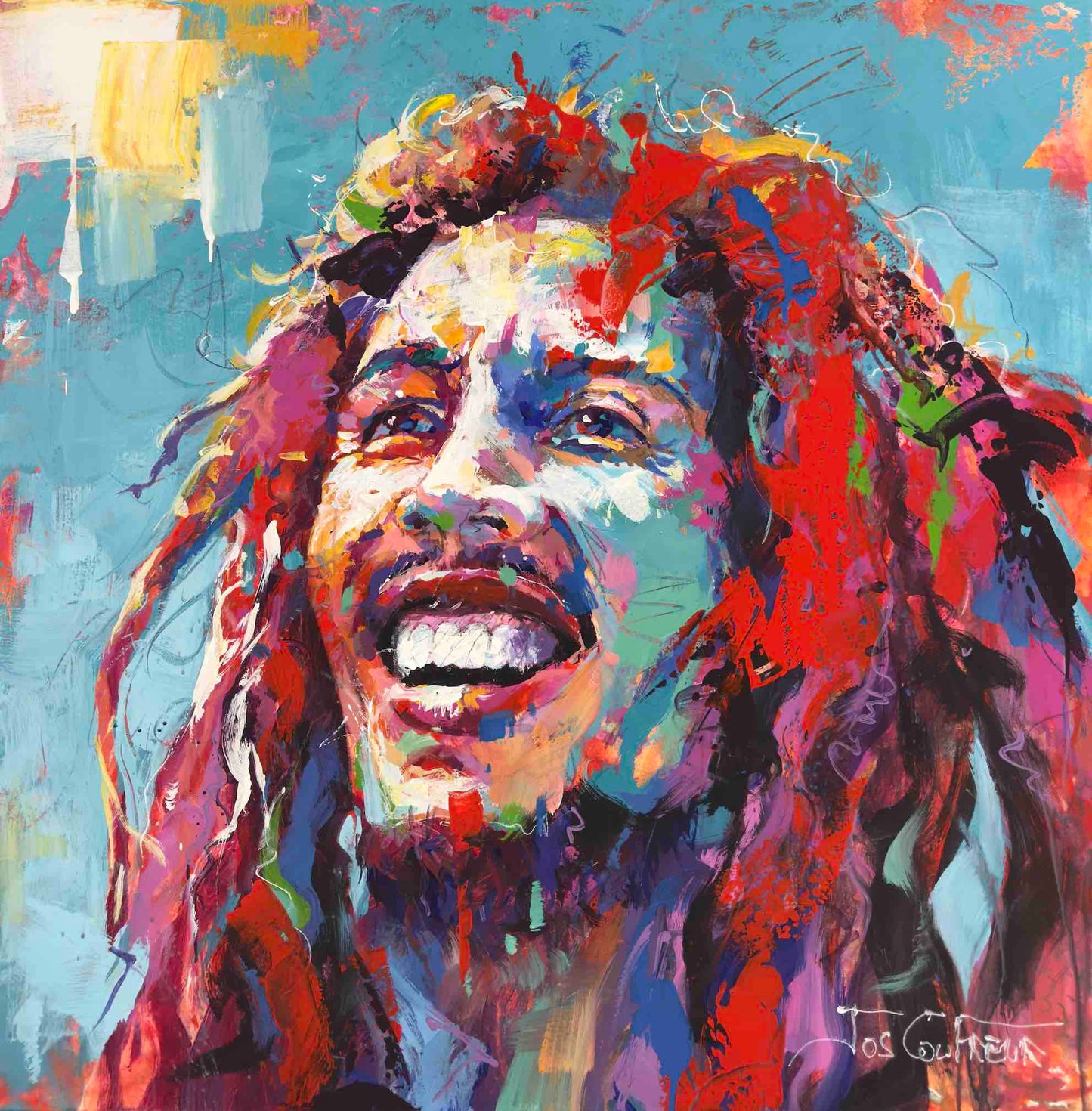Bob Marley 8 - Reproduction Print