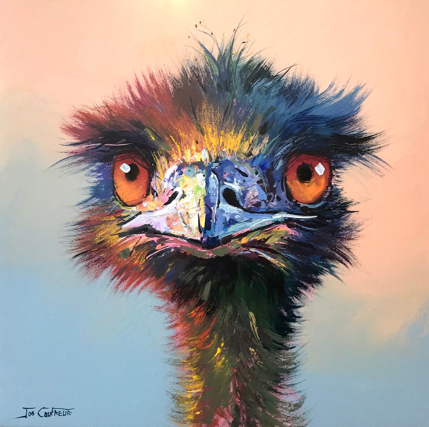 Emu 75 - Reproduction Print