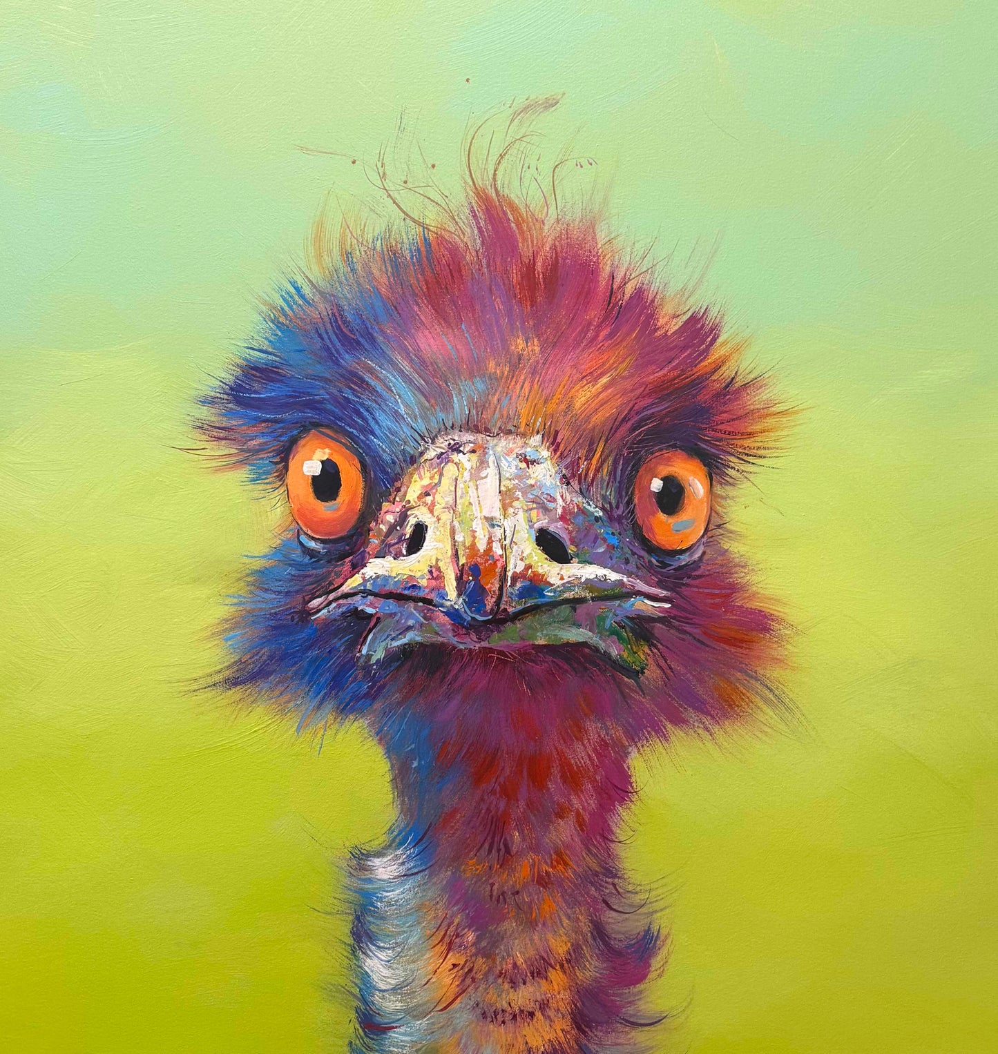 Emu 131 - Reproduction Print
