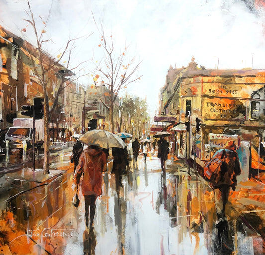 Melbourne in the Rain -  Ed. 4 of 50 - Limited Edition Print