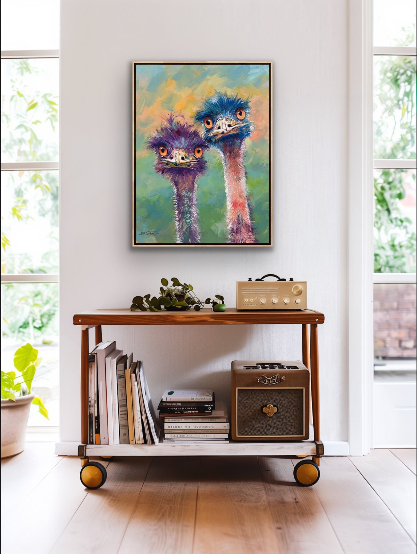 Pair of Emus 4
