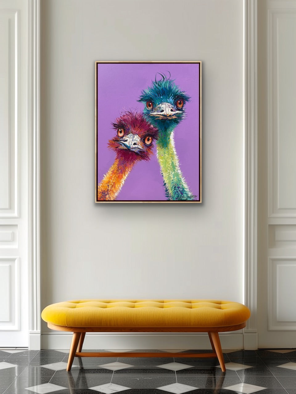 Pair of Emus 5
