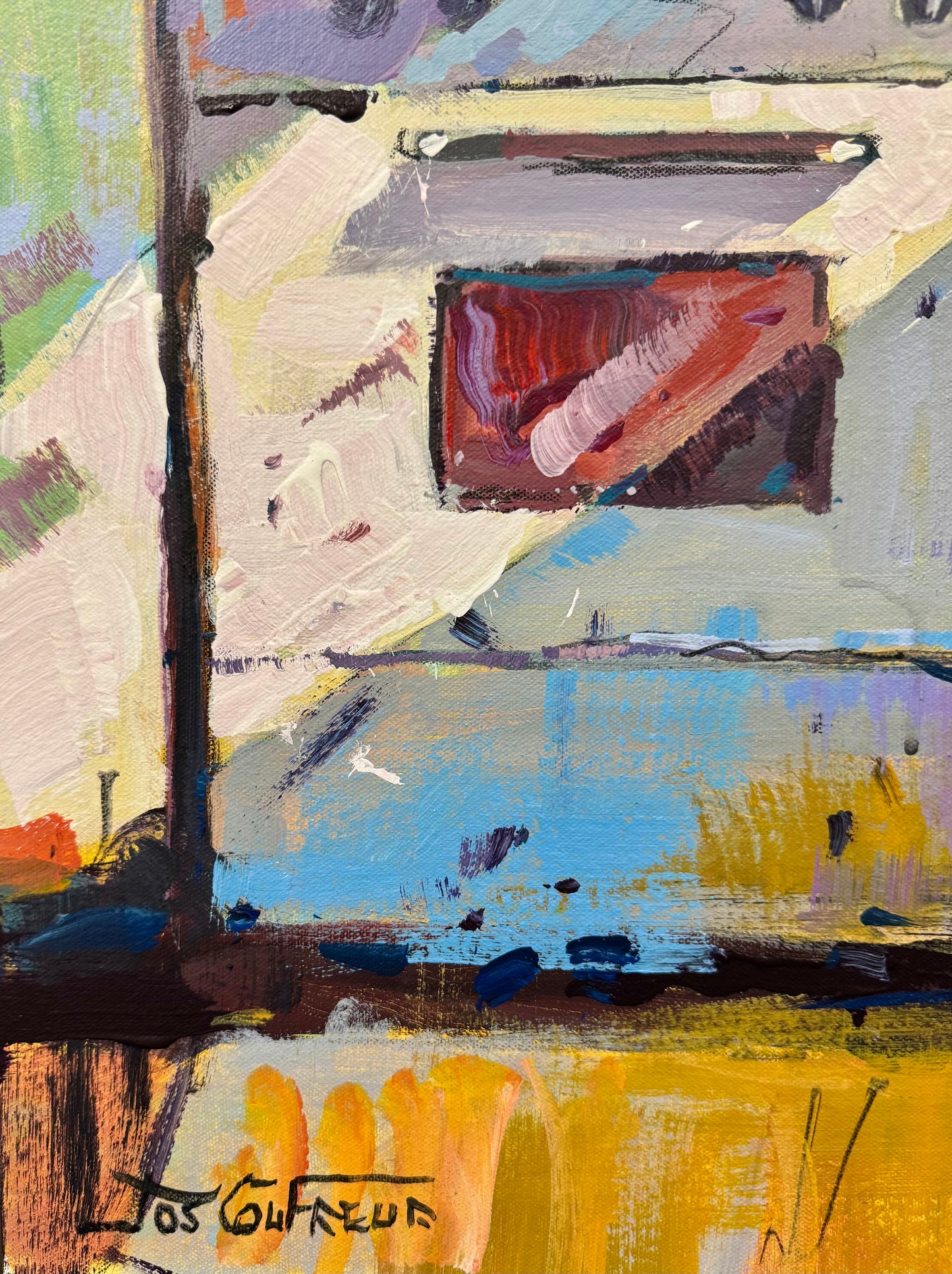 Blue Jug in the Kitchen