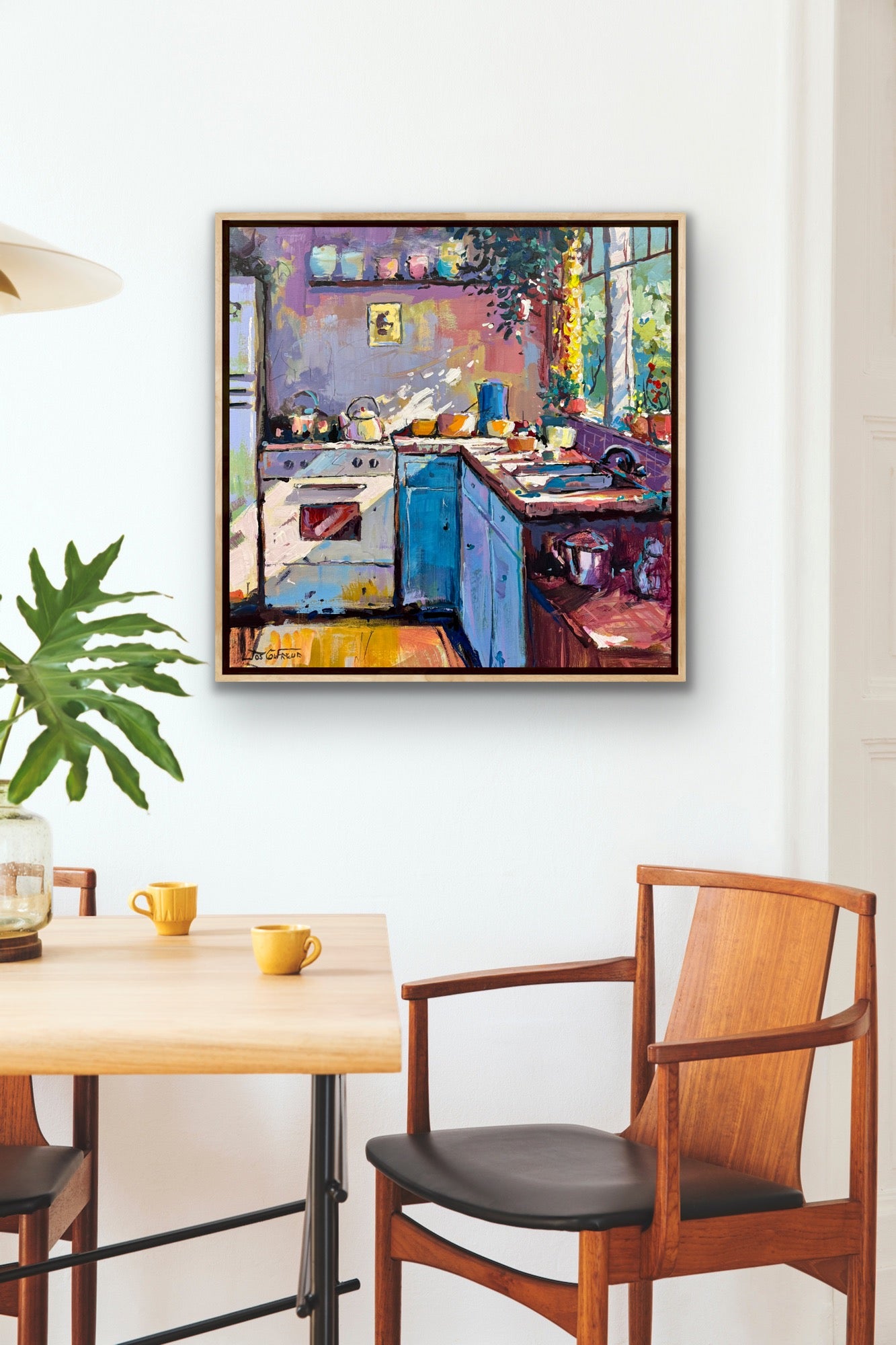 Blue Jug in the Kitchen