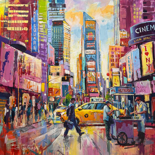 Hot Dog Stand in New York