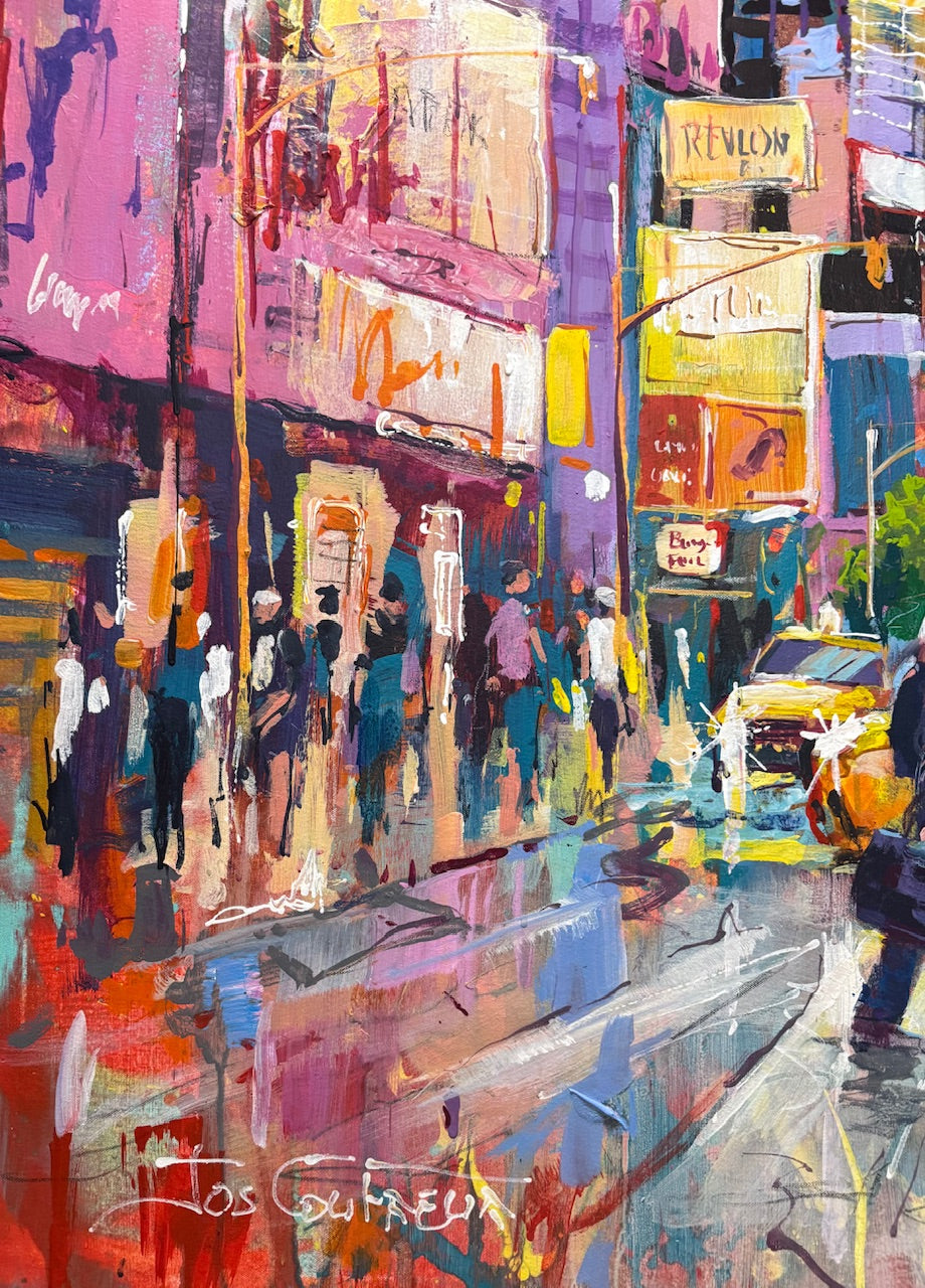 Hot Dog Stand in New York