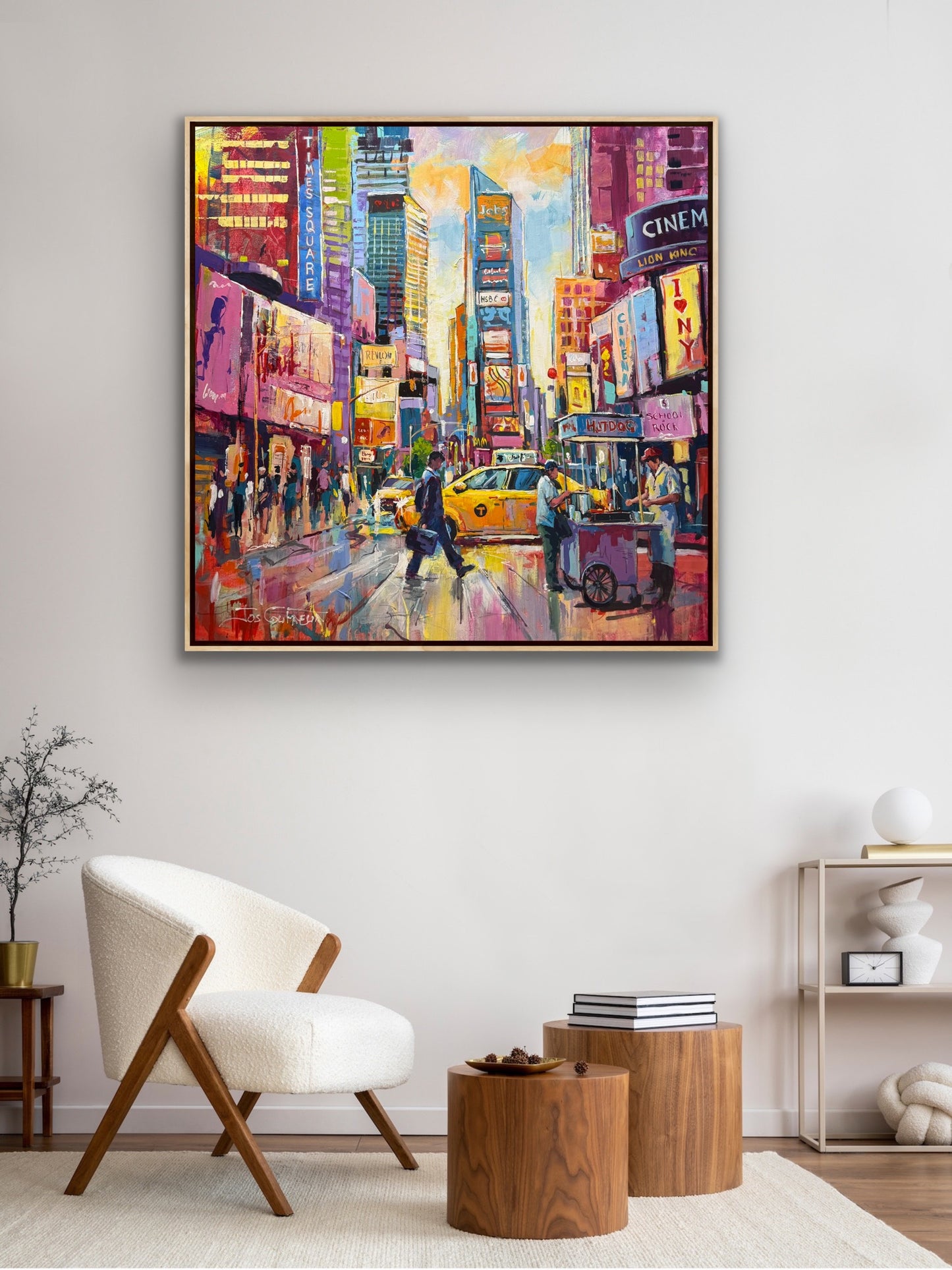 Hot Dog Stand in New York