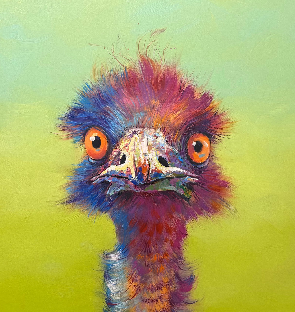 Emu 131 - Reproduction Print