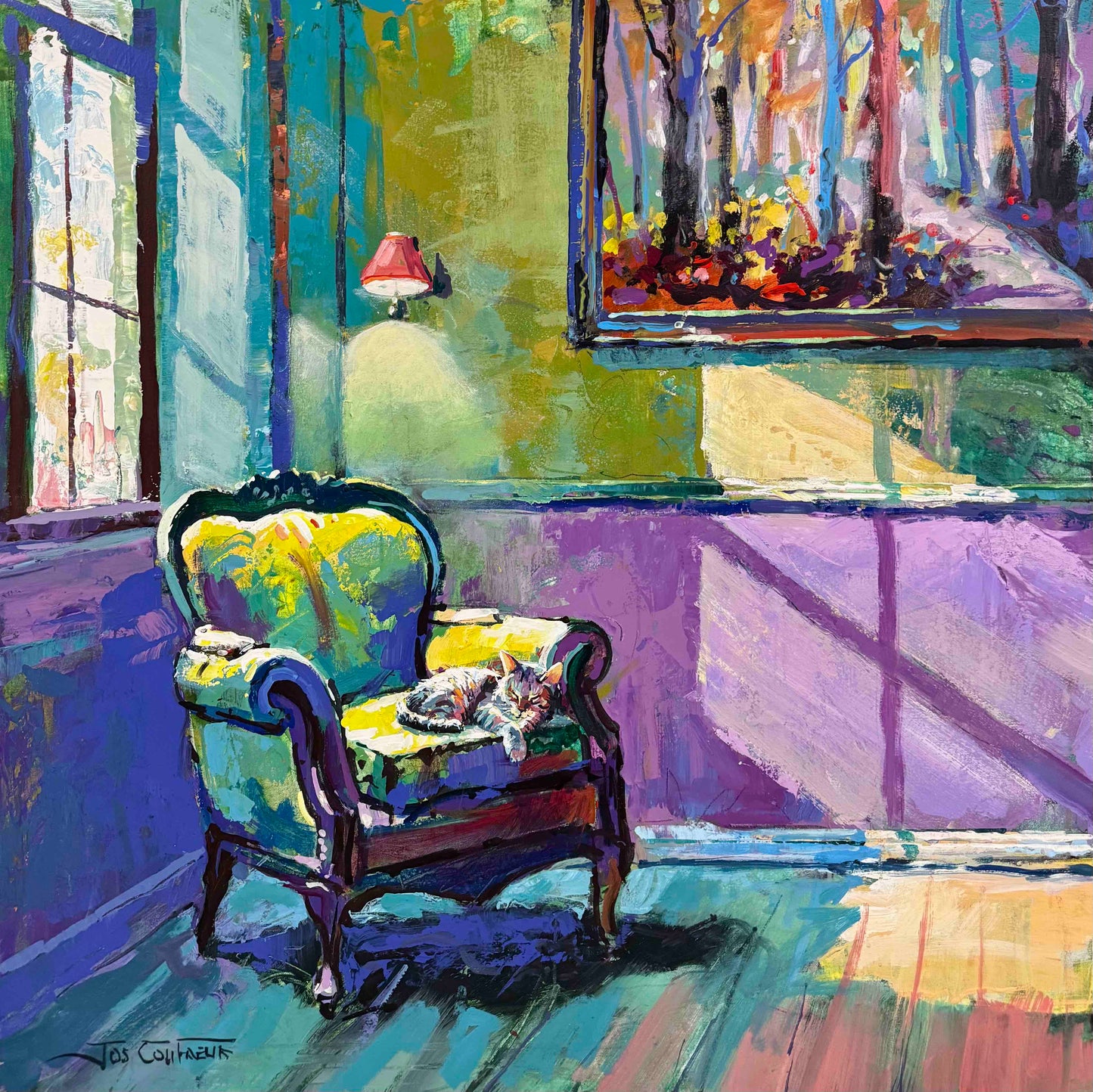 Interior : Favourite Spot - Reproduction Print