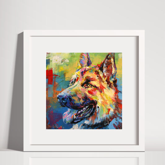 PRINT - German Shepherd