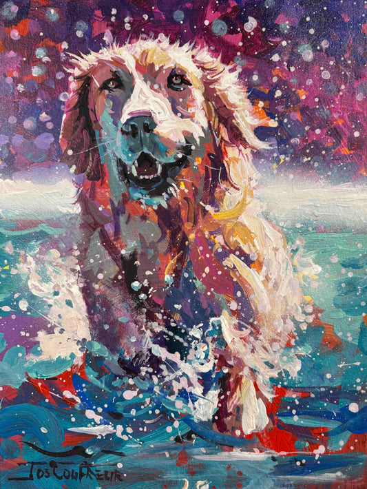 Running Dog - Reproduction Print