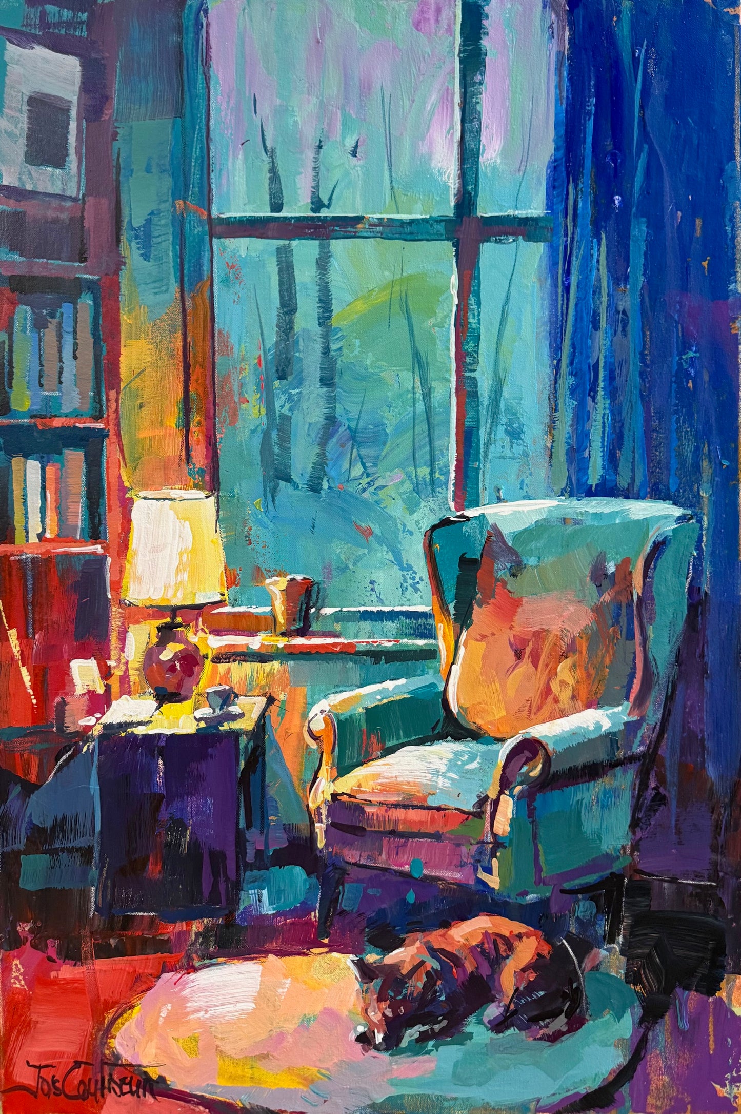 Interior - Cosy Nook -- Reproduction Print