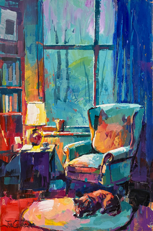 Interior - Cosy Nook -- Reproduction Print